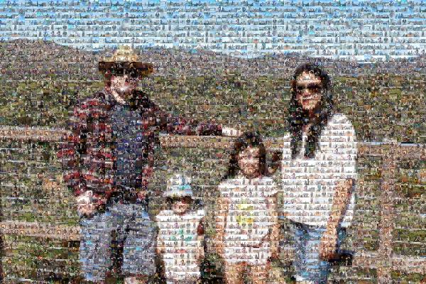 Ranch photo mosaic