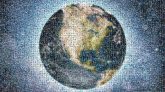 Earth Earth Atmosphere of Earth /m/02j71 Outer space Atmosphere Wallpaper World Light Nature Natural environment Atmospheric phenomenon Astronomical object Map Science Circle