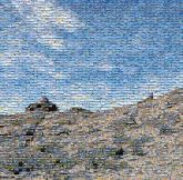 Outcrop Sky Blue Cloud Daytime Rock Mountain Cumulus Badlands Terrain Ecoregion