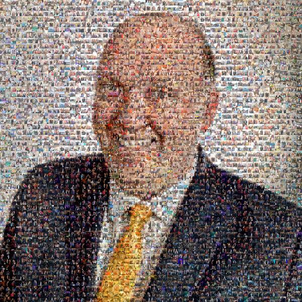 Senior photo mosaic