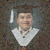 Academic dress Academic dress Graduation Square academic cap Latin honors Student Psychology Happiness Scholar Smile Collar Headgear Facial expression Graduation ceremony Doctor of Philosophy