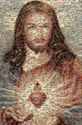 Art Facial hair Brown hair Human Face Art Forehead Hair Hair M Head Blond Eye Beard Religious item Chest Artifact Sculpture Painting Illustration