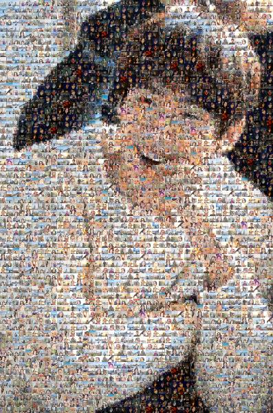 Yoo Yeon-seok photo mosaic