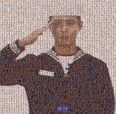 Park Bo-gum Park Bo-gum Record of Youth South Korea 2020 Korean drama Actor Blossom Entertainment Collar Sleeve Standing White Uniform Formal wear Headgear Cap Costume accessory Neck