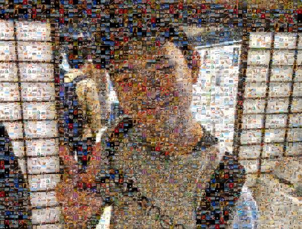 Fujiwo Ishimoto photo mosaic