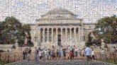 Columbia University Sky Cloud Daytime Tree Building Window Plant City Landmark Facade