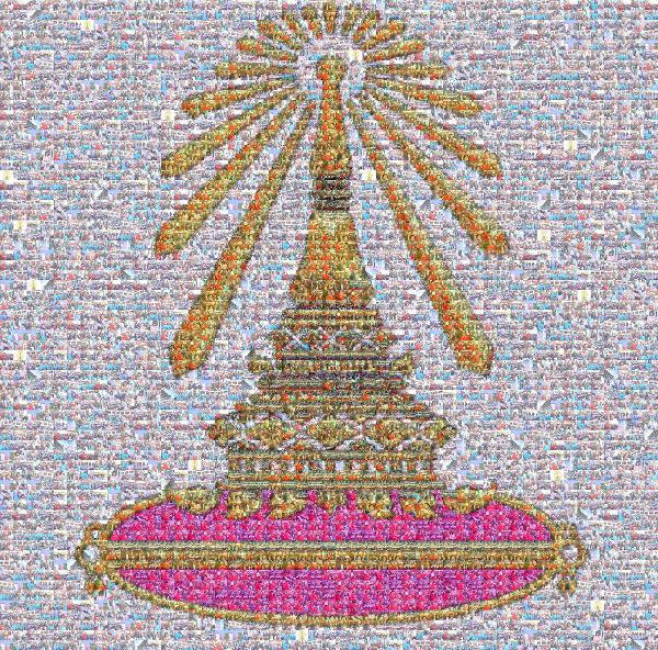 Triam Udom Suksa School photo mosaic