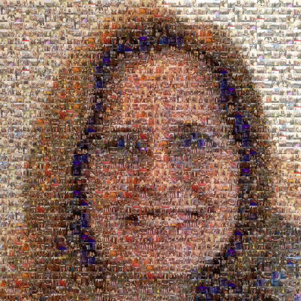 Alicia Kirchner photo mosaic