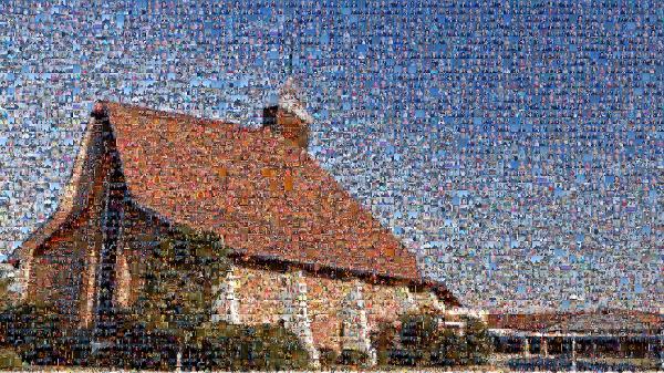 St. Andrews Baptist Church photo mosaic