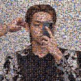 V V BTS bts_v Bts v Taehyung-BTS Hair Face Eyebrow Forehead Nose Skin Ear Cheek Chin