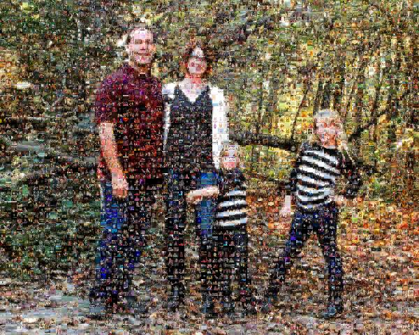 People photo mosaic