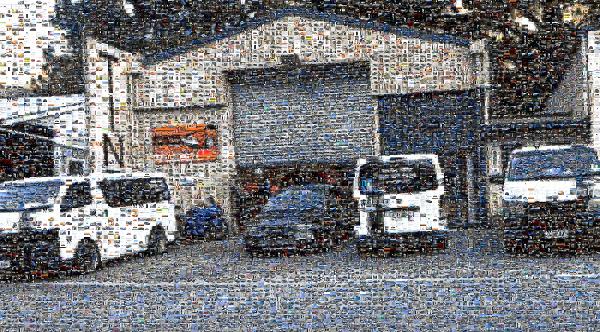 Vehicle photo mosaic
