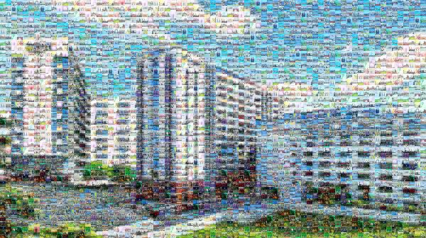 Ho Chi Minh City University of Technology - HUTECH photo mosaic