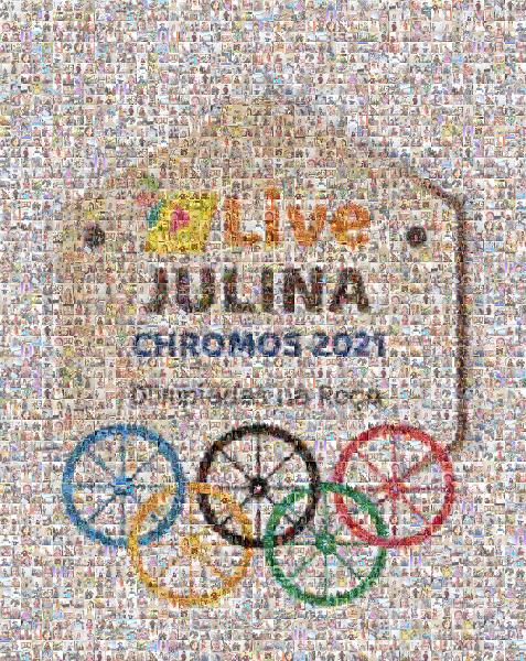 PyeongChang 2018 Olympic Winter Games photo mosaic