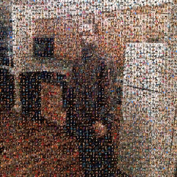 Robert Pattinson photo mosaic