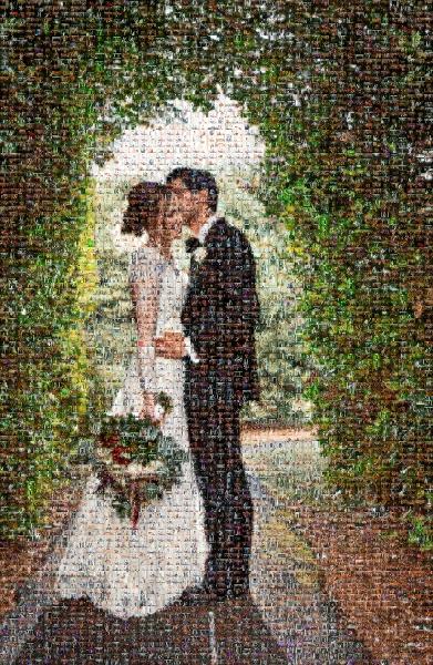 Dress photo mosaic