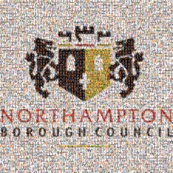 Northampton Borough Council photo mosaic