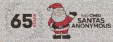Christmas Day Clip art Art Christmas ornament Human behavior Design Cartoon Santa Claus White Fictional character Text Illustration Line Facial hair