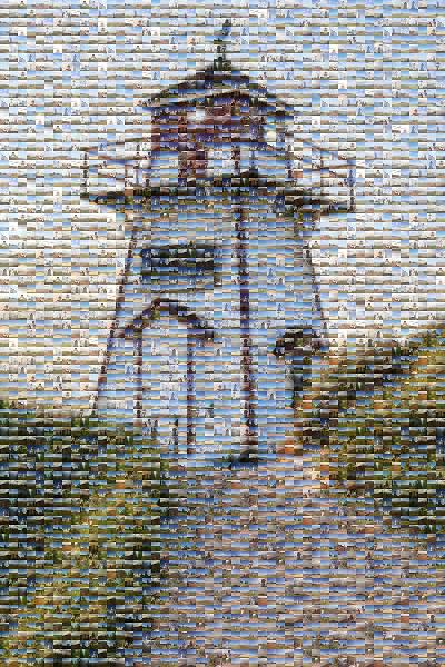 Prince Edward Island National Park photo mosaic