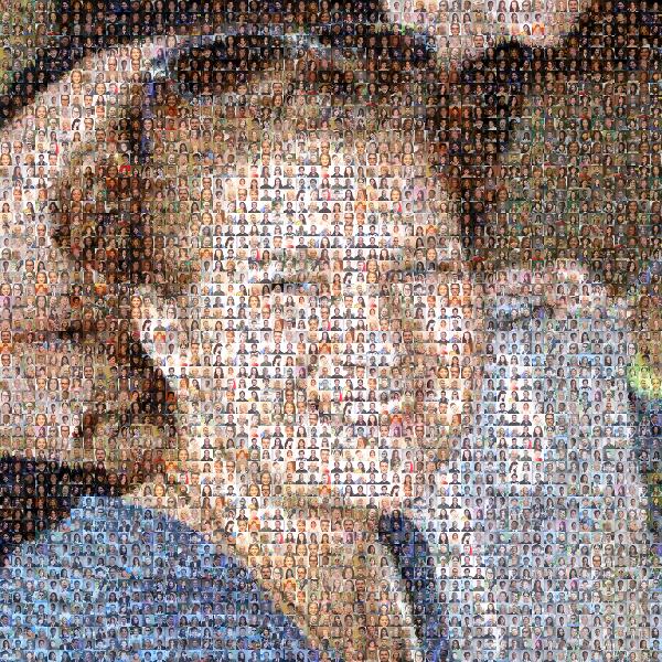 Face photo mosaic
