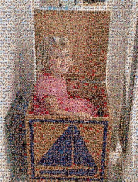 Drawer photo mosaic