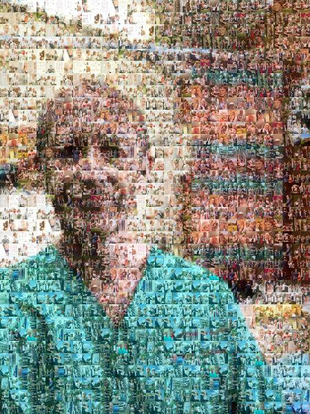 Medical assistant photo mosaic