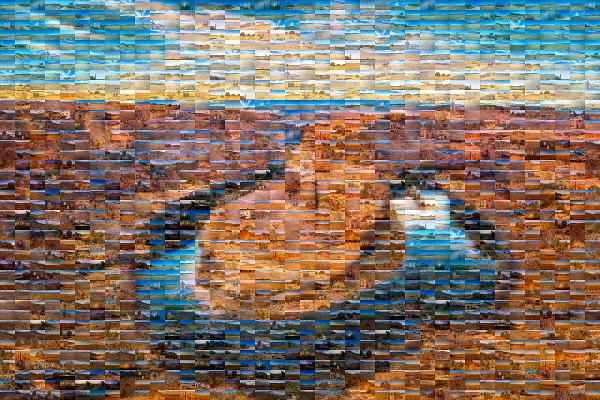 Glen Canyon National Recreation Area photo mosaic