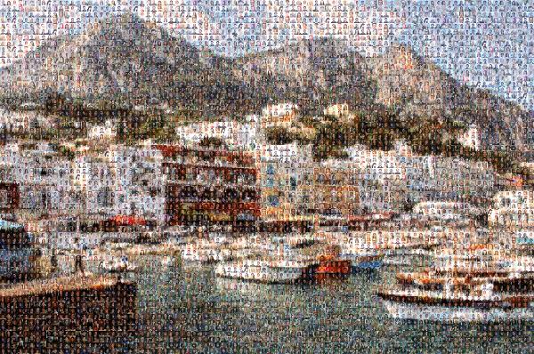 Capri photo mosaic