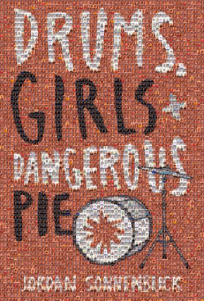 Drums, Girls, and Dangerous Pie photo mosaic