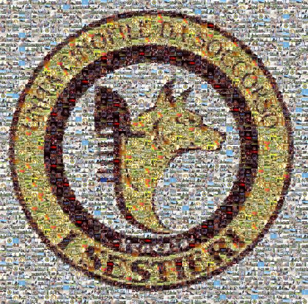 Symbol photo mosaic