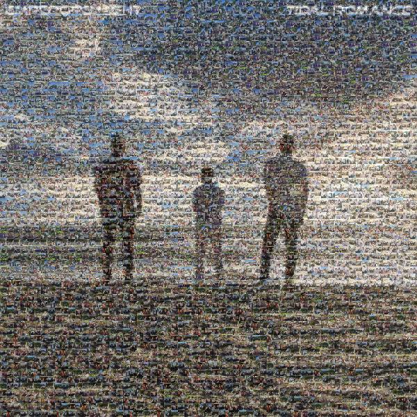 Beach photo mosaic