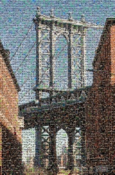 Brooklyn Bridge Park photo mosaic