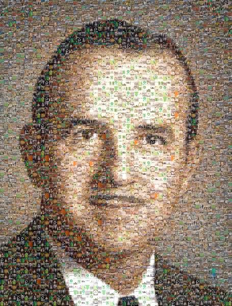 George W. Jenkins photo mosaic