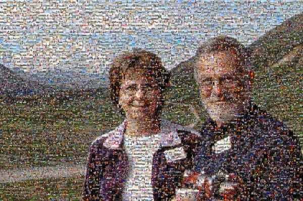 Denali National Park, Mt McKinley photo mosaic