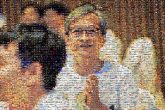 Glasses Human Glasses Visual perception citizenM Facial expression Vision care Gesture Happy Fun Event Eyewear Curtain Conversation