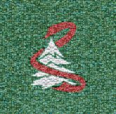 Above the Barre Dance Academy Above the Barre Dance Academy Family Museum Quad City Arts Festival of Trees Art Green Font Illustration Christmas tree Logo Christmas decoration Pine family