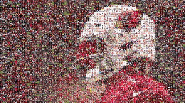 Arizona Cardinals photo mosaic
