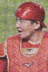 Head protective Baseball glove Baseball Headgear Protective gear in sports Team sport Glove Personal protective equipment Hard hat Helmet Sports uniform White Cap Sleeve Red Sports gear