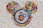 Walt Disney Walt Disney Mickey Mouse Minnie Mouse Disney T-Shirt Tiana Disabled character The Walt Disney Company Character Font Symbol Circle Art Crest Graphics Emblem Happy Event Pattern