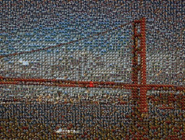 Golden Gate National Recreation Area photo mosaic