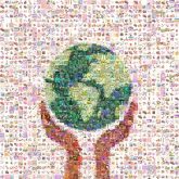 Earth Earth Earth Day April 22 Image Planet Illustration Natural environment Globe Happiness Clip art Sphere Graphics Graphic design