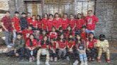Social group Youth Social group light-hearted People Smile Face Happiness Temple Human body Jeans Community