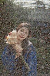 Lady M Lady M light-hearted Smile Beauty Happiness Eye Facial expression Black hair Long hair Costume Academic dress Portrait photography