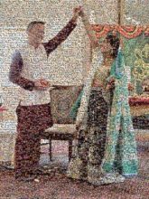 Light-hearted light-hearted Happiness Temple Event Tradition Smile Ceremony Marriage Fashion design Bride Bridal Clothing