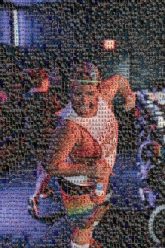 Light-hearted light-hearted Arm Entertainment Sleeveless shirt Smile Fun Muscle Physical fitness Active Tank Vest Thumb