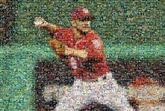 created using 161 baseball photos