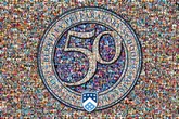 This tri-layer mosaic was created using 708 school photos