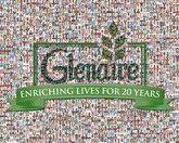 266 employee photos make up this company mosaic