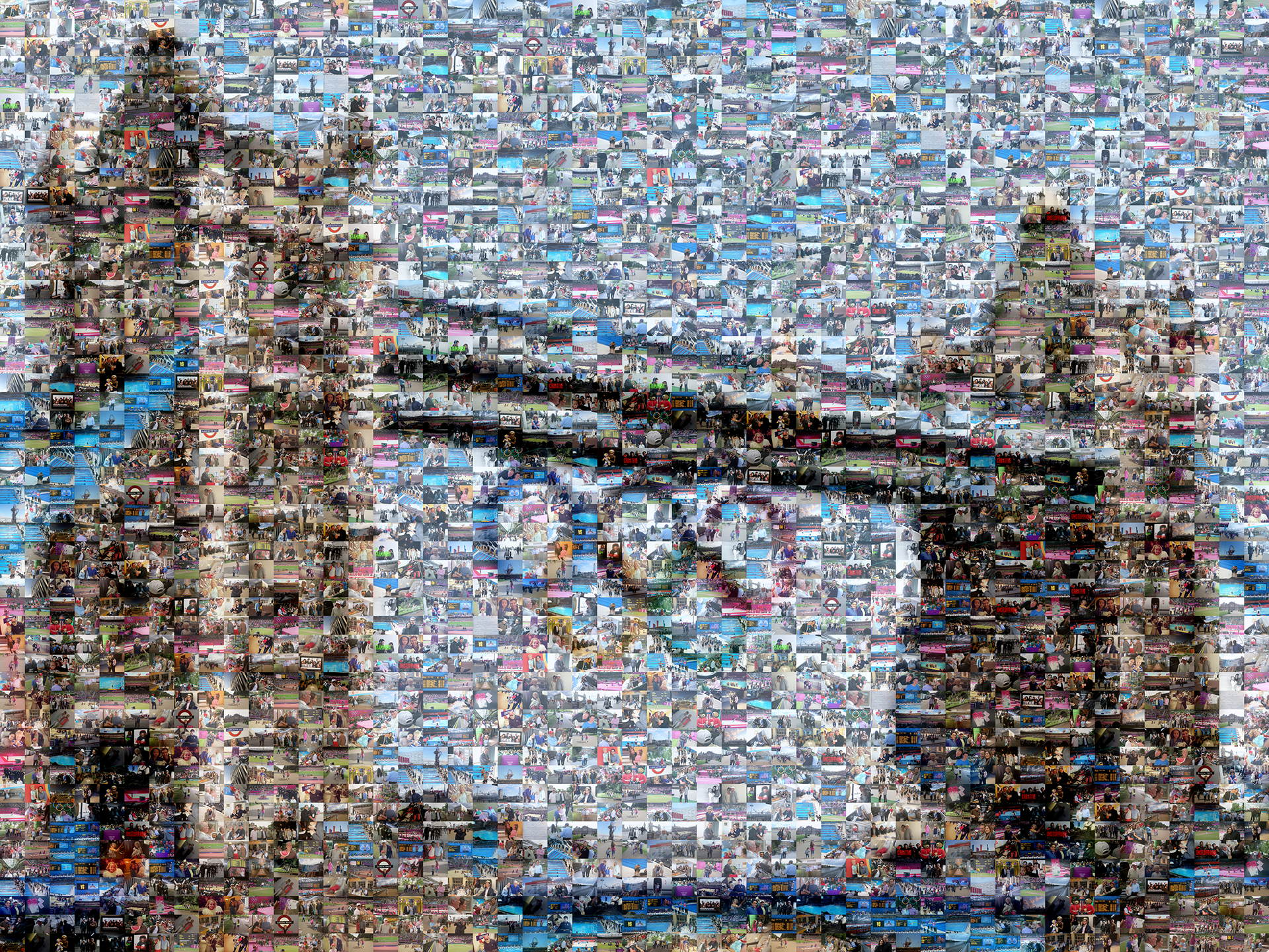 photo mosaic created using 275 community photos