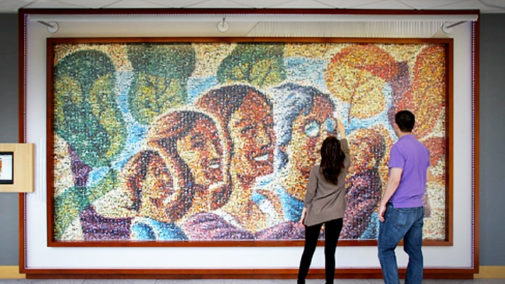 Photo Mosaic Murals